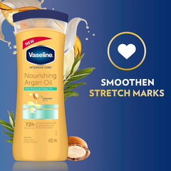VASELINE NOURISHING ARGON OIL LOTION 400ML