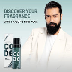 WILD STONE CODE NOIR Body Perfume 120ML