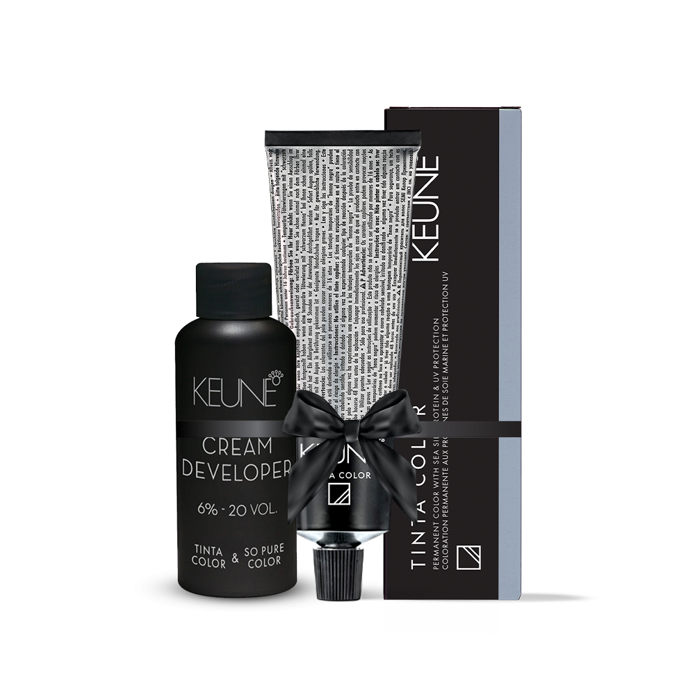 Keune Tinta LIGHT MATT BROWN 5.19 with Keune Developer 20 Volume - 60 ml