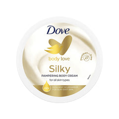 DOVE SILKY PAMPERING BODY CREAM
