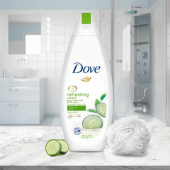 DOVE BODY WASH GREEN 750ML