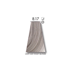 KEUNE TINTA LIGHT ASH VIOLET BLONDE 8.17 with Keune Developer 20 Volume - 60 ml