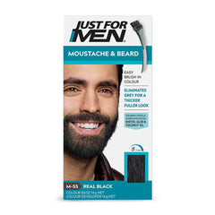 Just For Men Shampoo In Hair colour M-55 Real Black