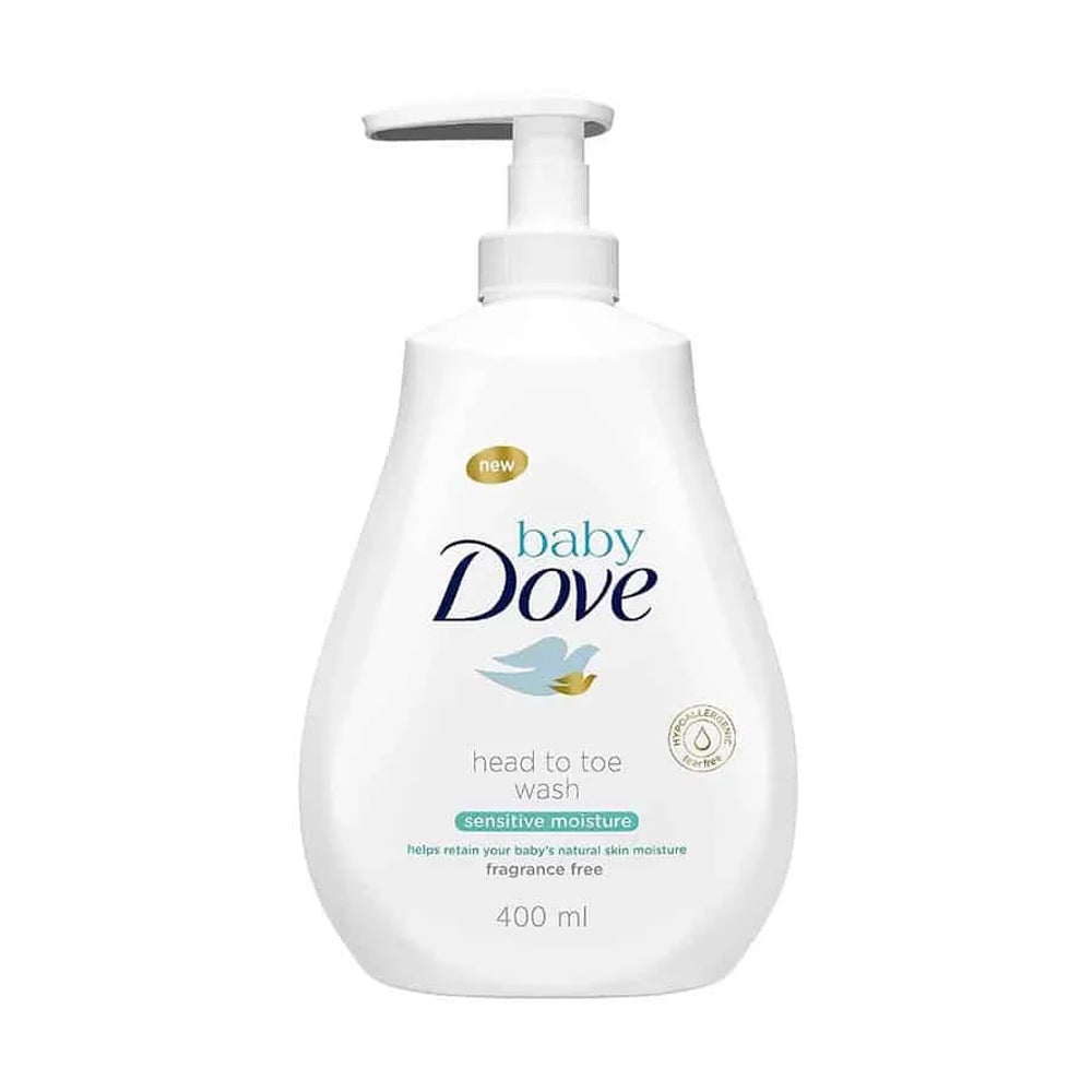 Baby Dove Hair To Toe Baby Wash 400ML