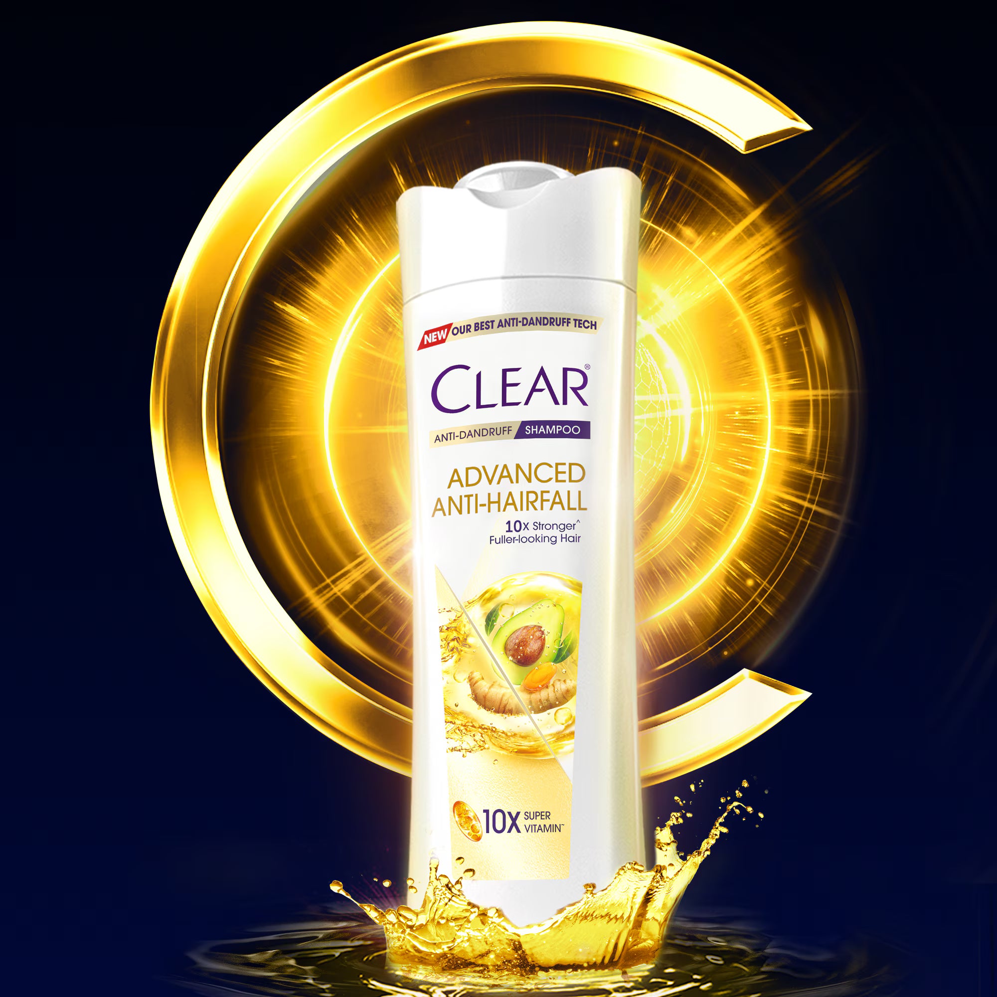 CLEAR Advanced Anti Hairfall Anti-Dandruff Shampoo 300ml