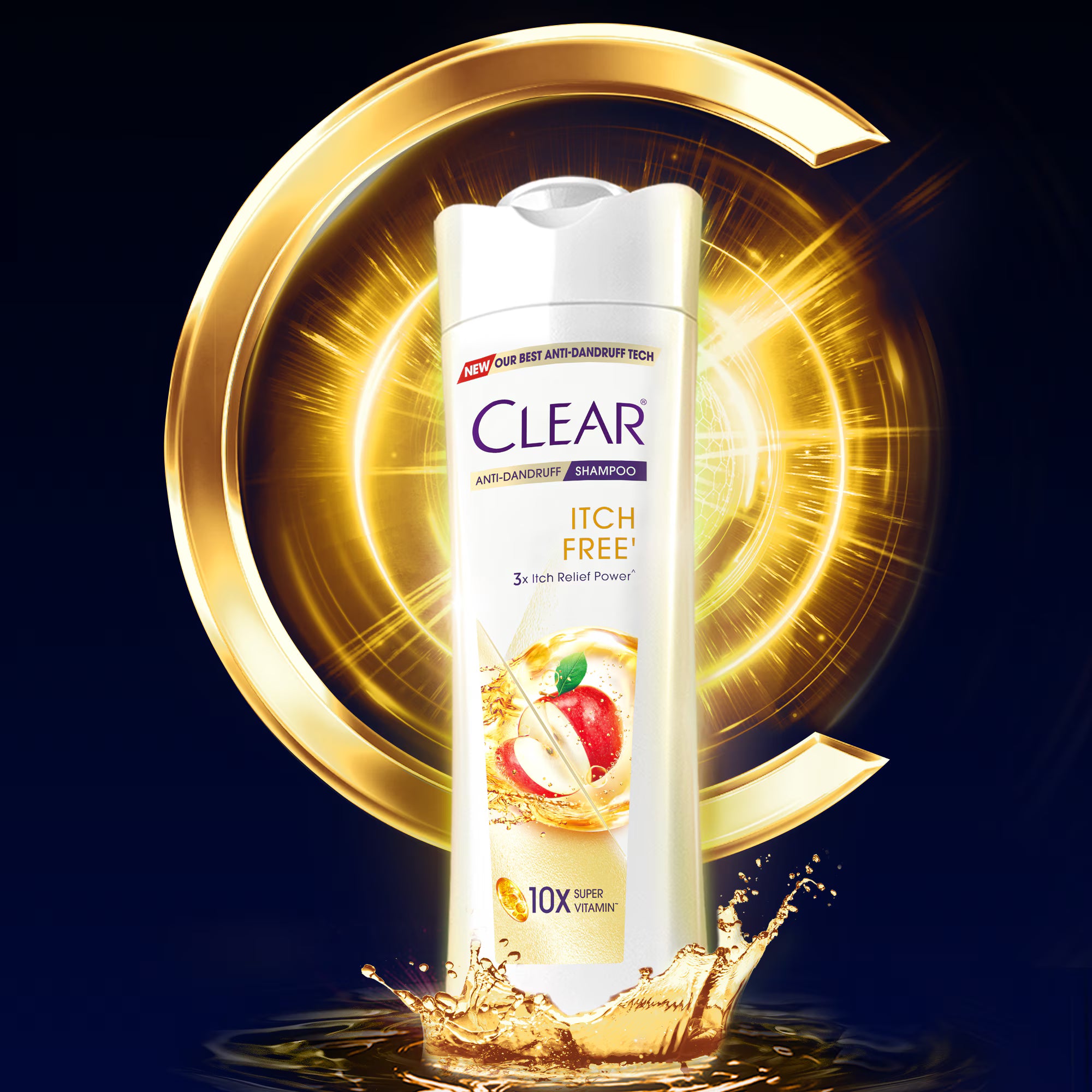 CLEAR Itch Free Anti-Dandruff Shampoo 300ml