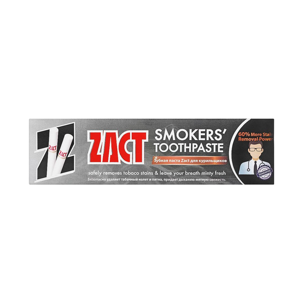 ZACT SMOKERS TOOTHPASTE 100G