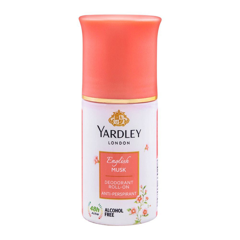 YARDLEY ENGLISH MUSK ROLL ON 50ML