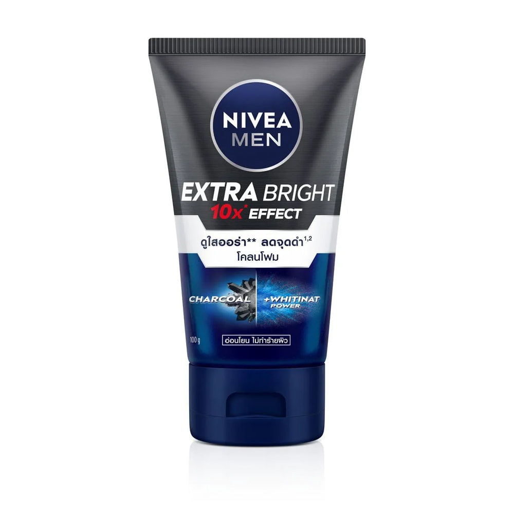 Nivea Men Extra Bright Mud Foam Face Wash