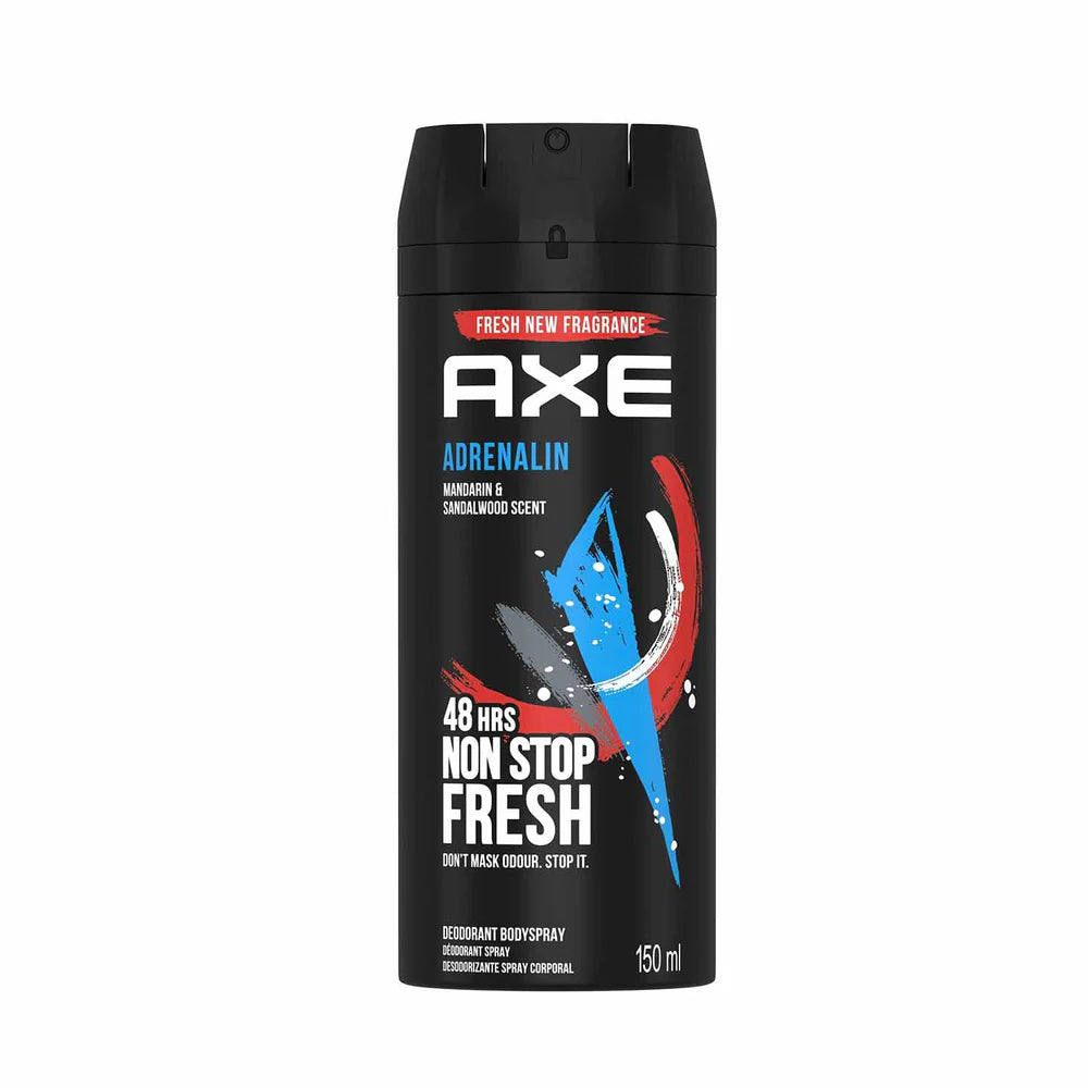 AXE Deodorant Body Spray ADRENALINE 150ML