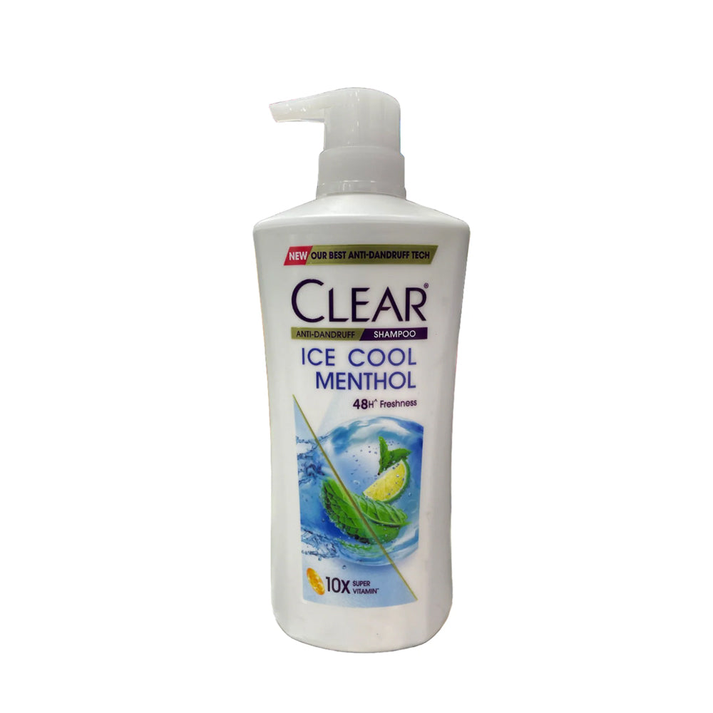 Clear Ice Cool Menthol 650ML Pump Shampoo