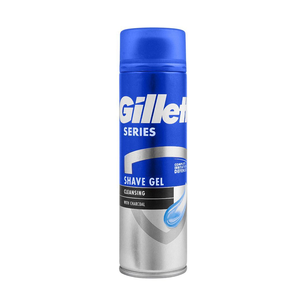 GILLETTE SERIES Shaving Gel Cleansing with charcoal 200ML