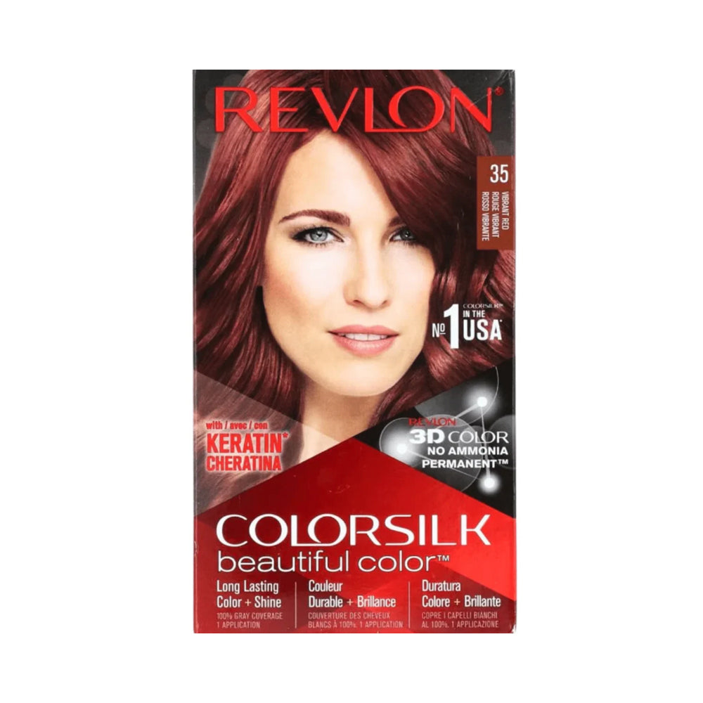 Revlon Color Silk 35 Vibrant Red