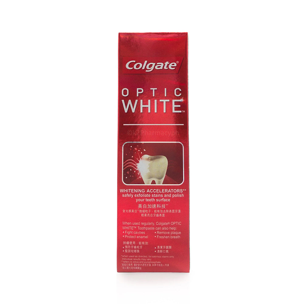 COLGATE Toothpaste OPTIC WHITE SPARKLING 100G
