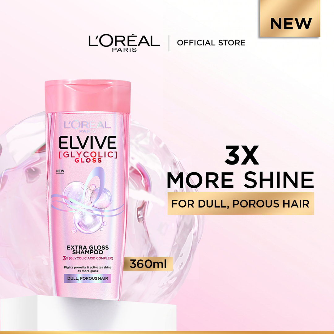 L'Oréal Paris Elvive Glycolic Gloss Shampoo - 175ml
