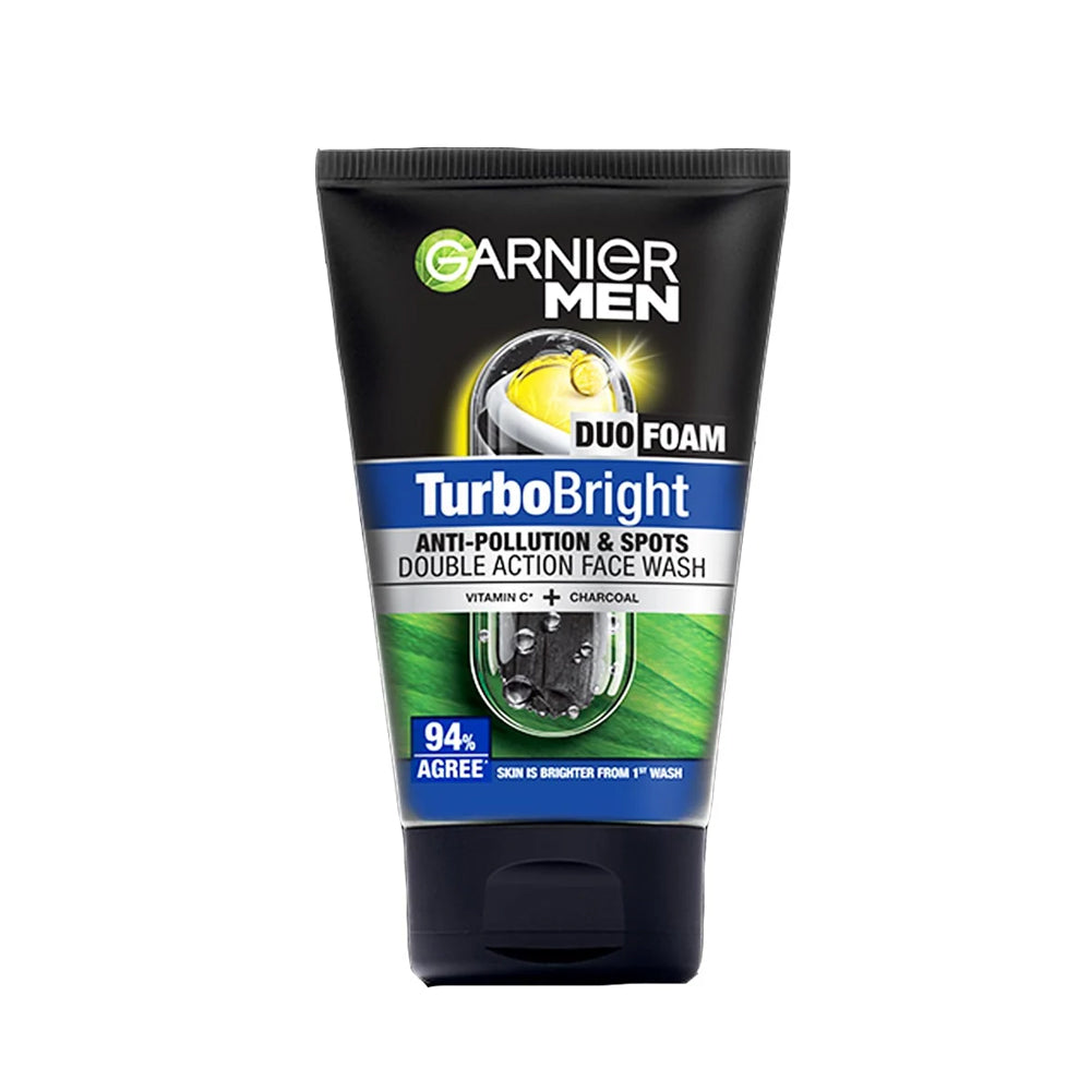 Garnier Men Turbo Bright  Face Wash