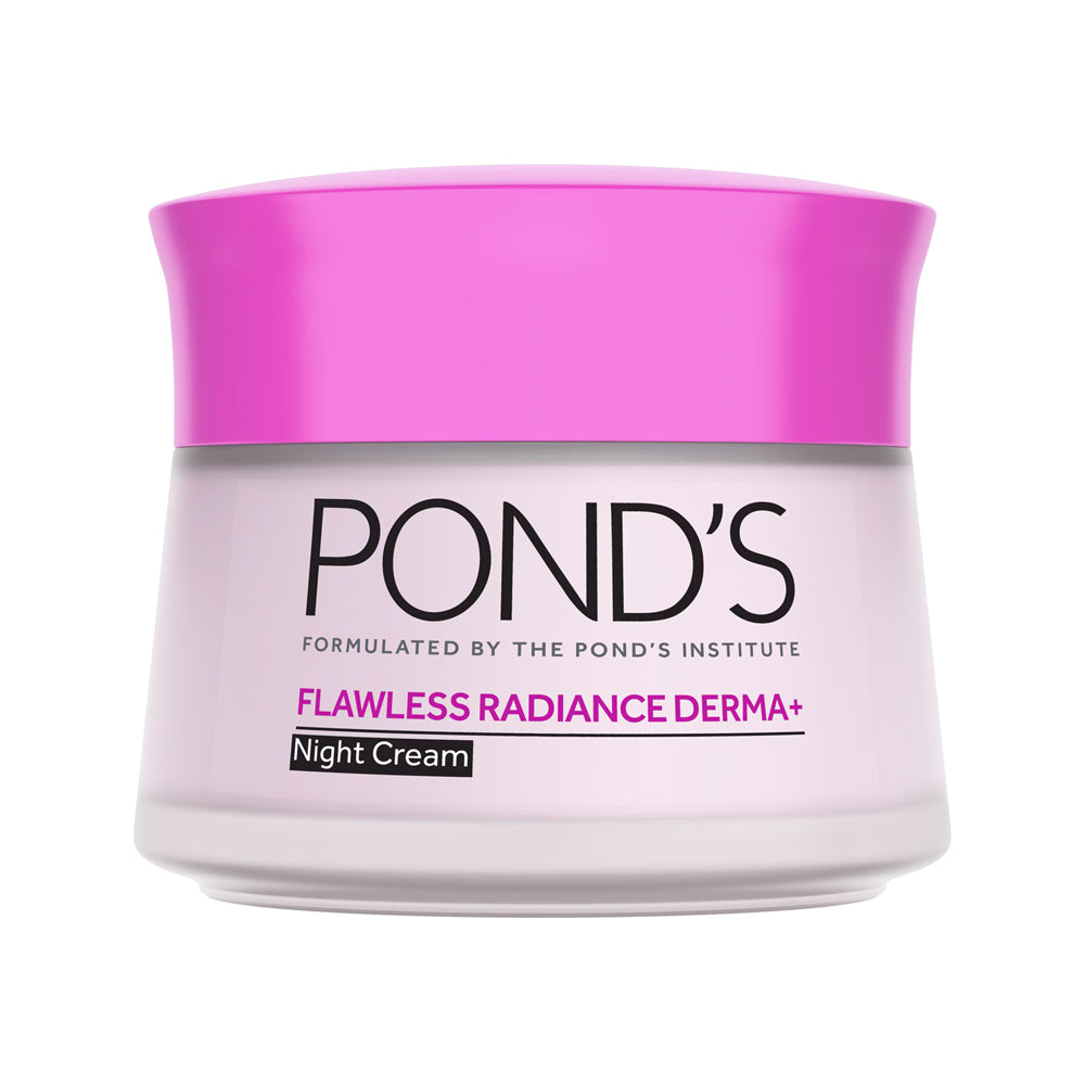 PONDS FLAWLESS WHITE NIGHT CREAM 50G