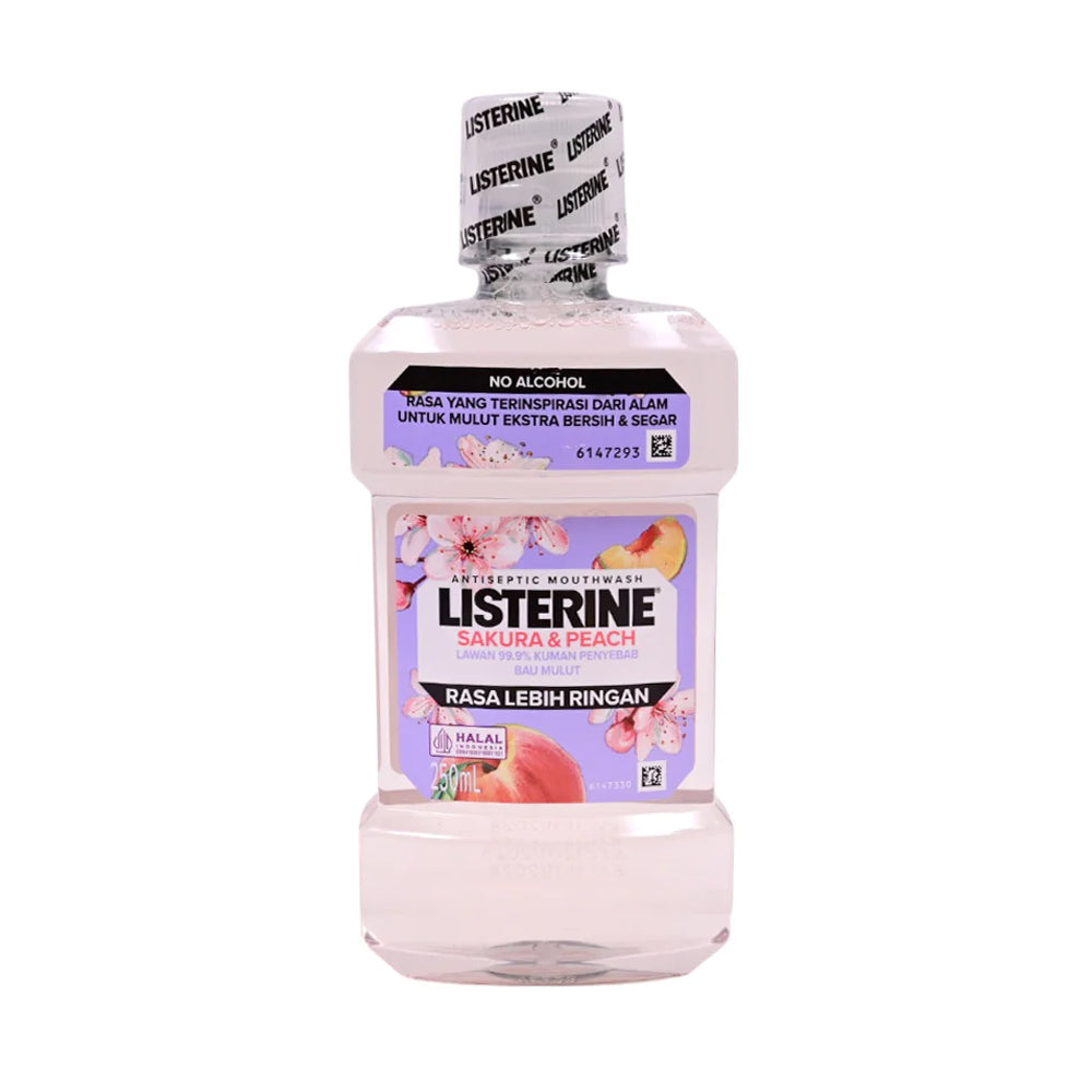 LISTERINE SKURA AND PEACH 250ML