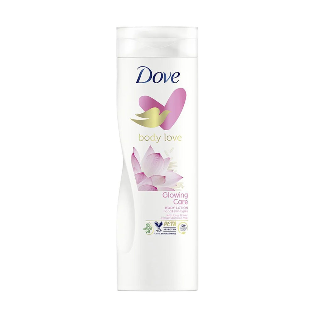 DOVE GLOWING CARE LOTION 400ML