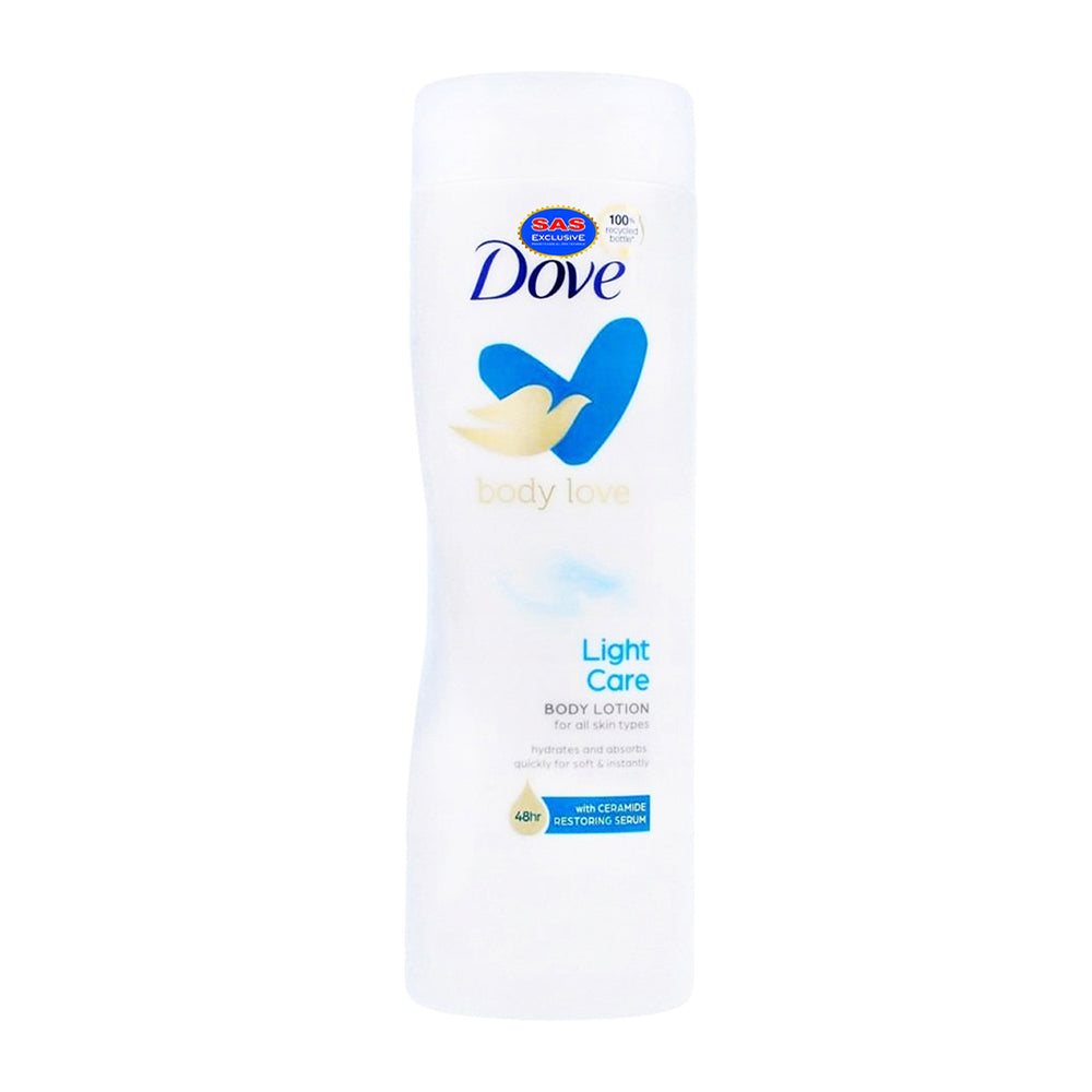 DOVE LIGHT CARE LOTION 400ML