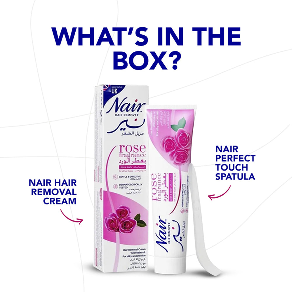 Nair Rose Hair Removing Cream 110G