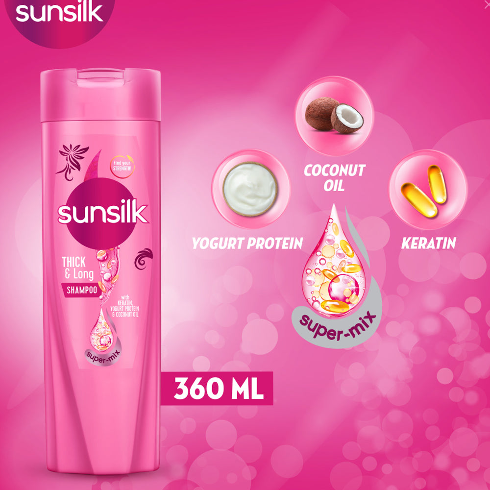 Sunsilk Thick & Long 360ML