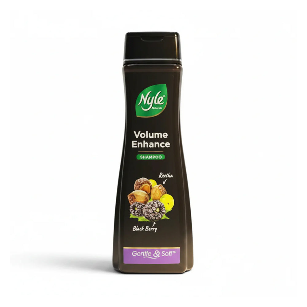 NYLE VOLUME ENHANCE REETHA & BLACKBERRY SHAMPOO 400ML