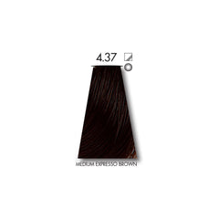 Keune Tinta Medium Expresso Brown 4.37 with Keune Developer 20 Volume - 60 ml