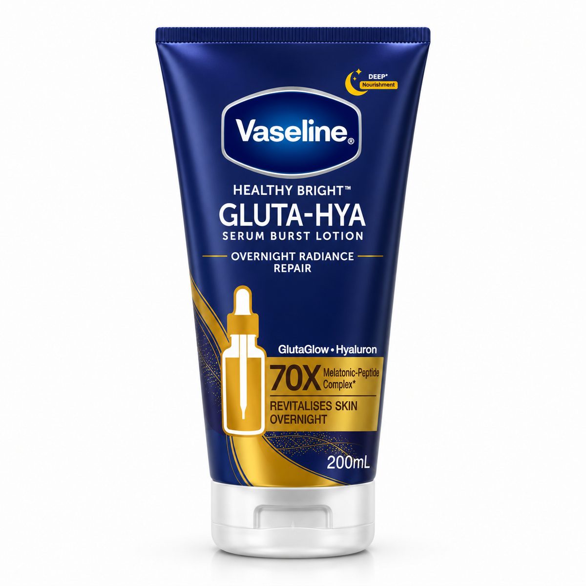 Vaseline - Gluta Hya Overnight Radiance Repair - 200ml