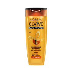 L'Oreal Paris Elvive 6 Oil Nourish Shampoo 360 Ml - For Dull & Dry Hair