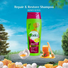 Vatika Repair & Restore 360ML Shampoo