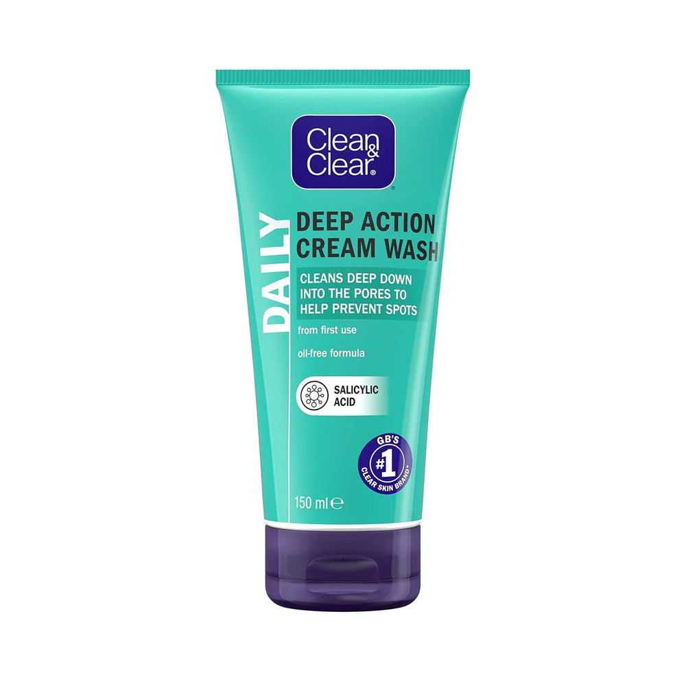 CLEAN&CLEAR CREAM WASH 150ML