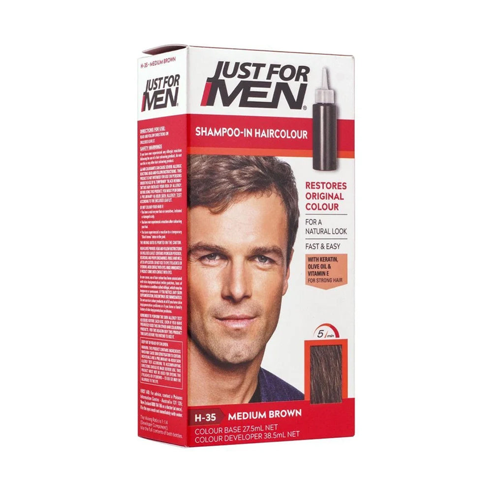 Just For Men - Shampoo-In Haircolour - Medium Brown
