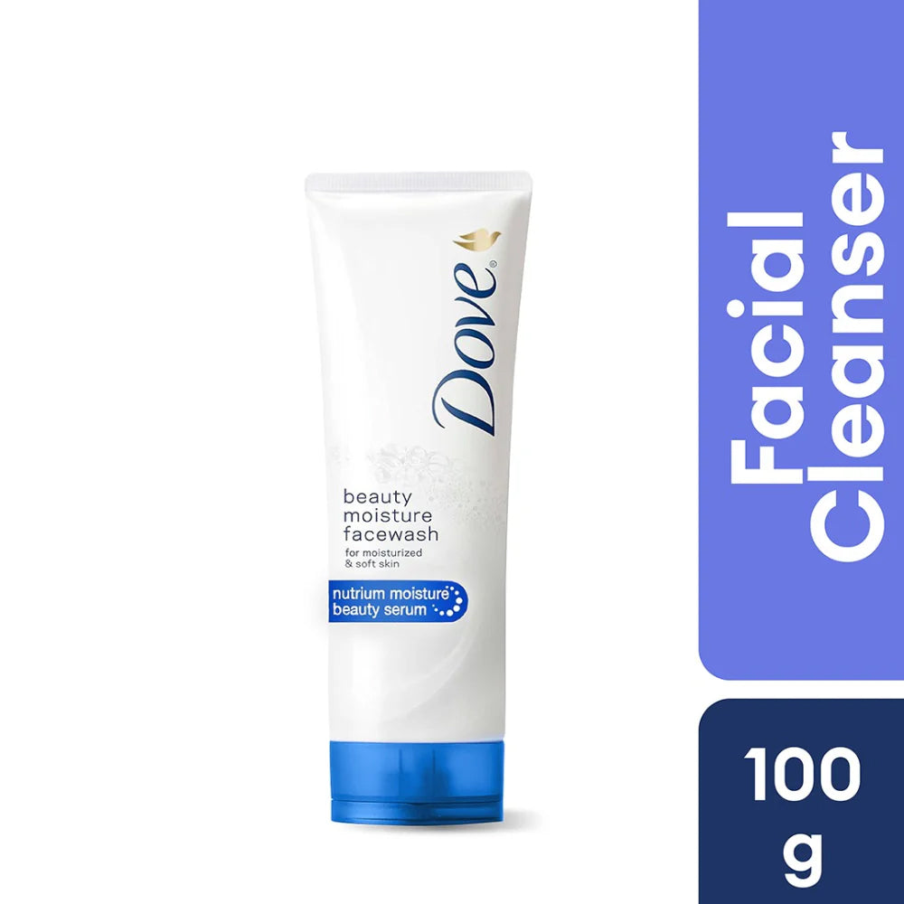 DOVE BEAUTY MOISTURE FACIAL CLEANSER
