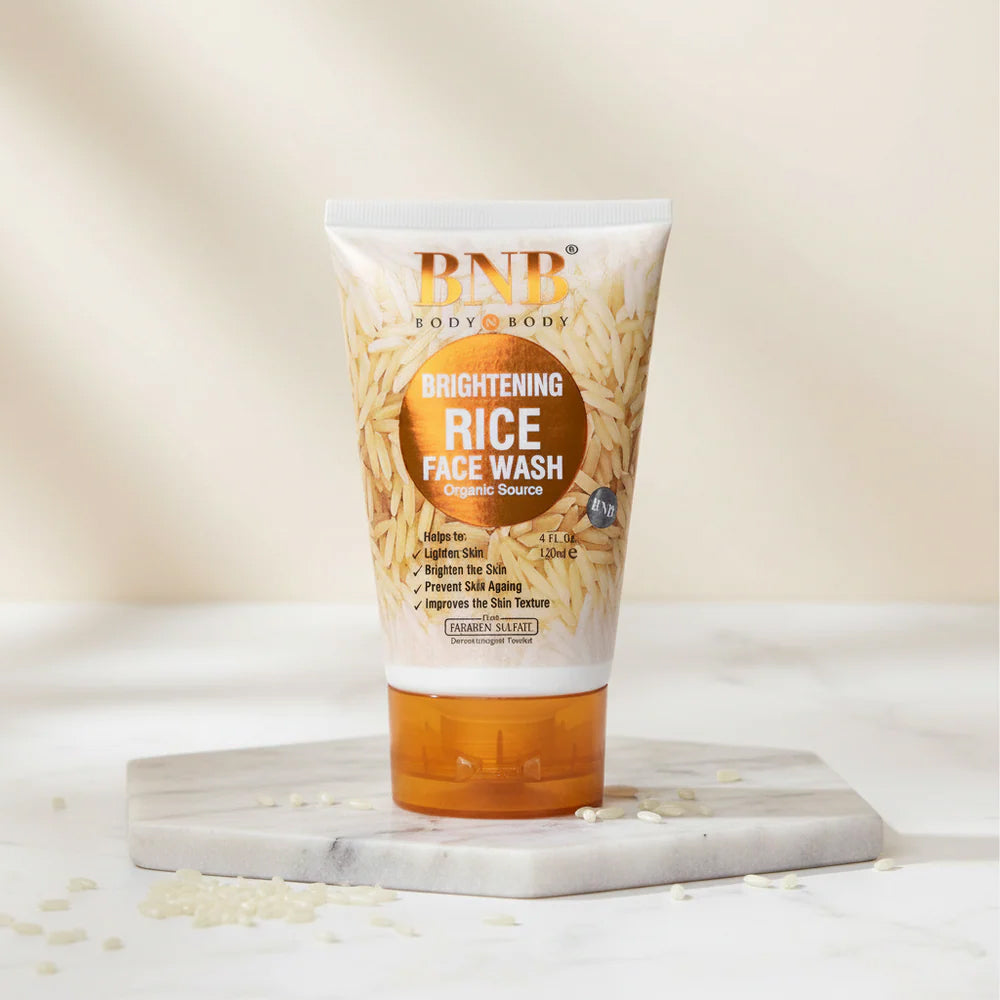 BNB RICE FACE WASH 120ML