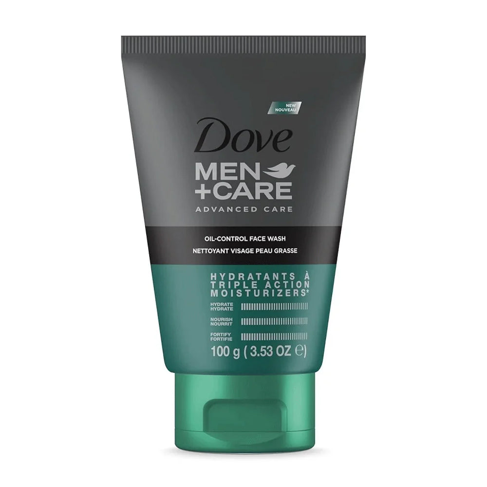 DOVE MEN OIL CONTROL FACE WASH 100G