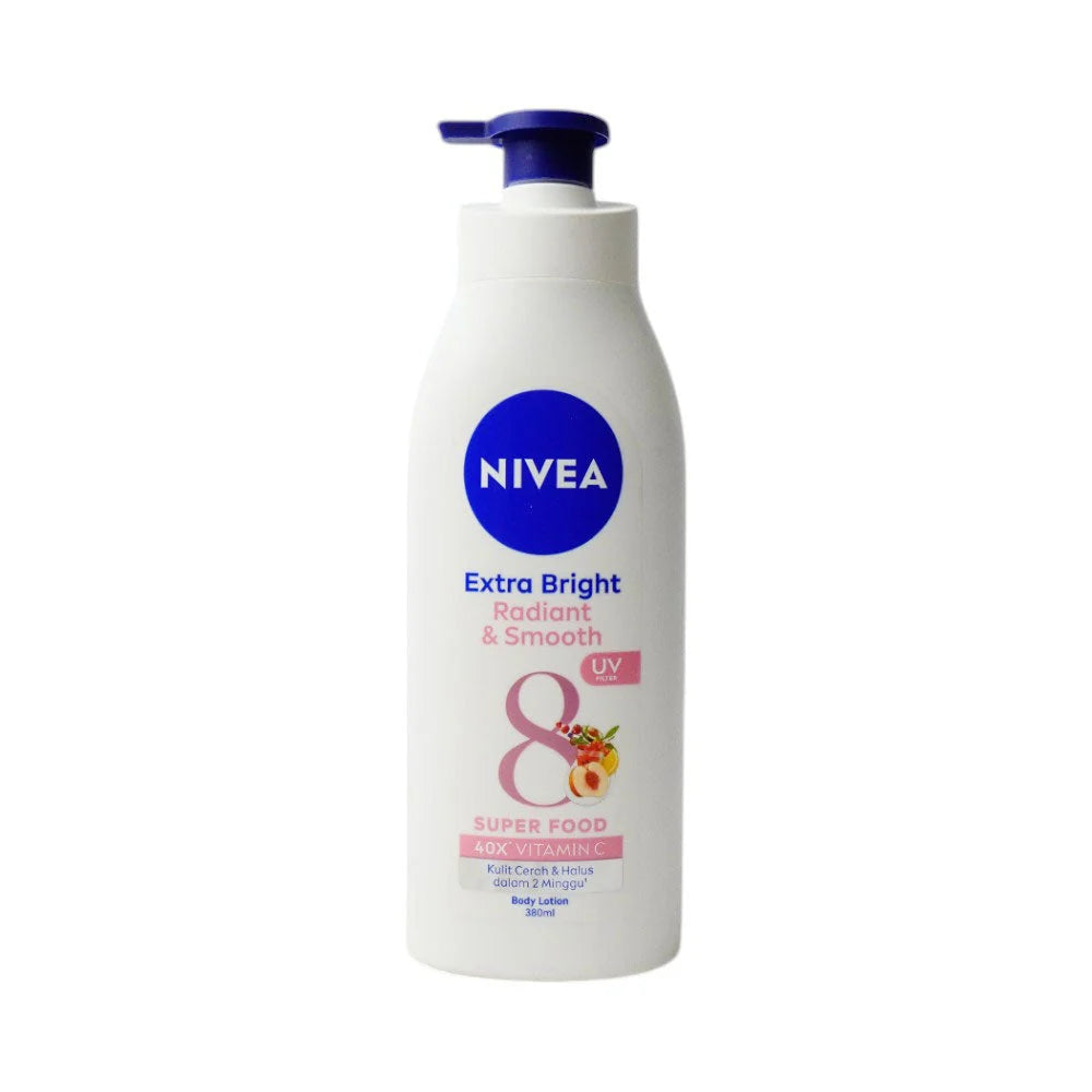 Nivea Body Lotion Extra Bright 8 Super Food 380ml