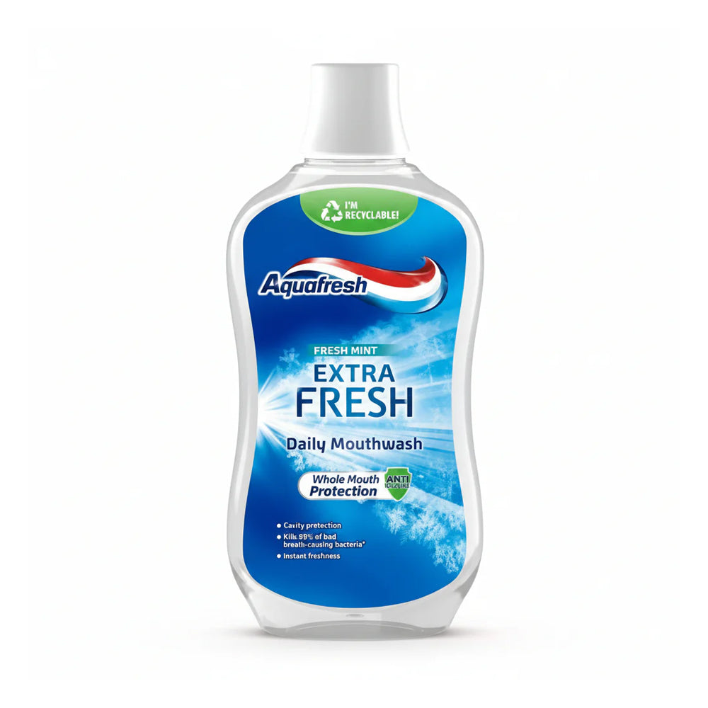 AQUAFRESH DAILY MOUTHWASH 500ML