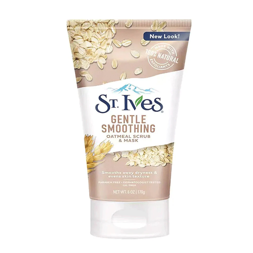 St. Ives - Face Mask Gentle Smoothing Oatmeal Scrub Mask 6Oz/ 170G