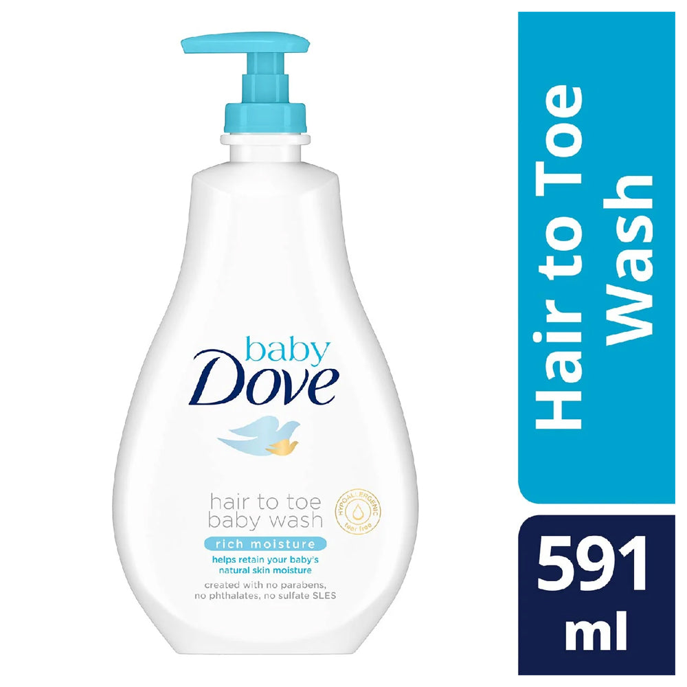 Baby Dove Hair To Toe 591ML