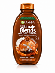 GARNIER Ultimate Blends Cocoa Butter & Coconut Oil Shampoo For Frizzy Hair 400ml