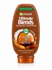 GARNIER Ultimate Blends Cocoa Butter & Coconut Oil Conditioner For Frizzy Hair 400ml