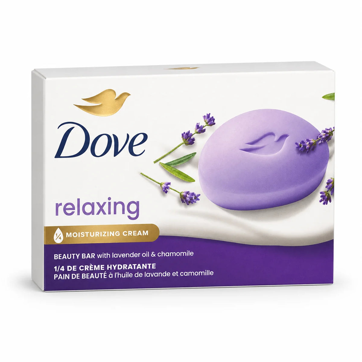 DOVE SOAP RELAXING LAVENDER BAR 106 GM