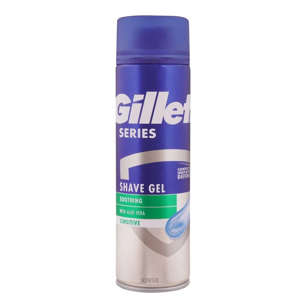Gillette Shaving Gel Soothing with Aloe vera 200ML