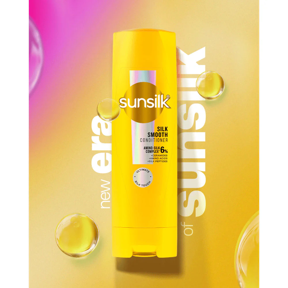 SUNSILK SILKY SMOOTH CONDITIONER 180ML