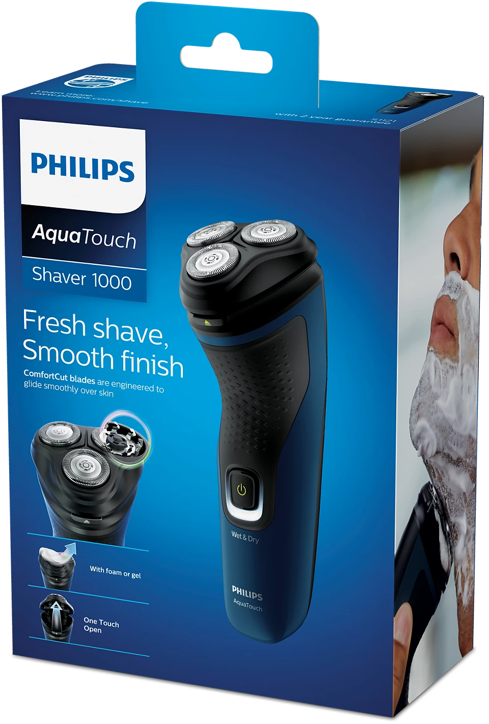 PHILIPS AQUA TOUCH SHAVER 1000