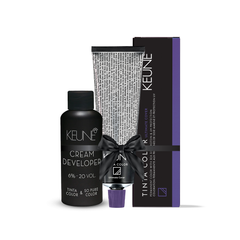 Keune Ultimate Cover Light Blonde 8.00 with Keune Developer 20 Volume - 60 ml