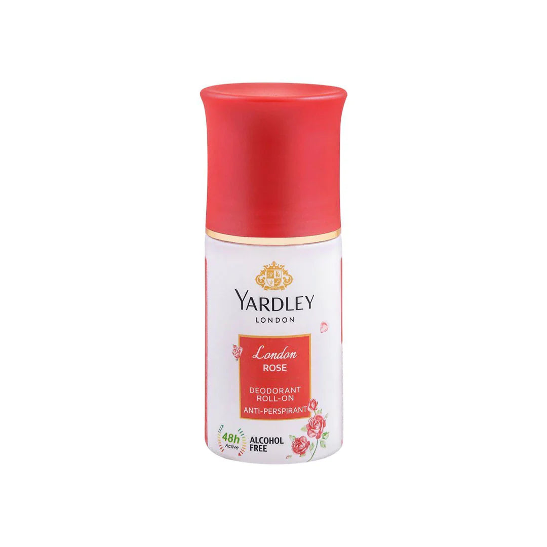 YARDLEY LONDON ROSE ROLL ON 50ML
