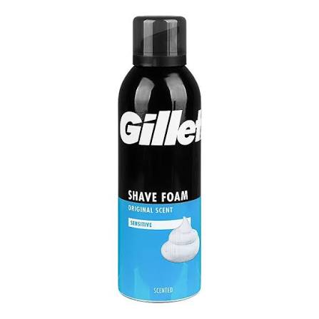 Gillette Shaving Foam Original Scent Sensitive 200ml
