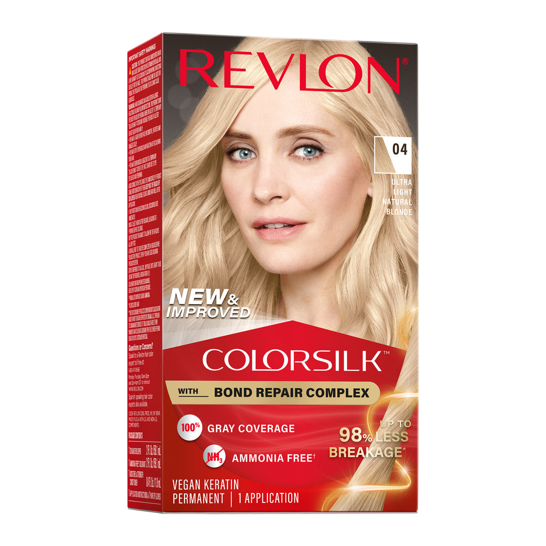Revlon ColorSilk Beautiful Color Permanent Hair Color - 04 Ultra Light Natural Blonde